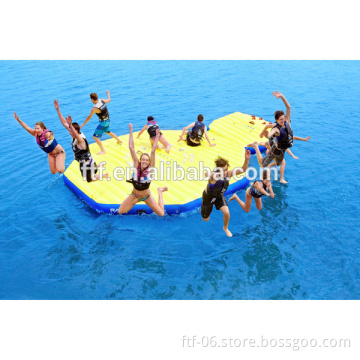 2016 Hot inflatable rave sports activity island